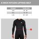 Пояс для важкої атлетики Gorilla Wear 4-Inch Nylon Lifting Belt чорно-золотий S/M (69-89 см) gw_9913992211 фото 3