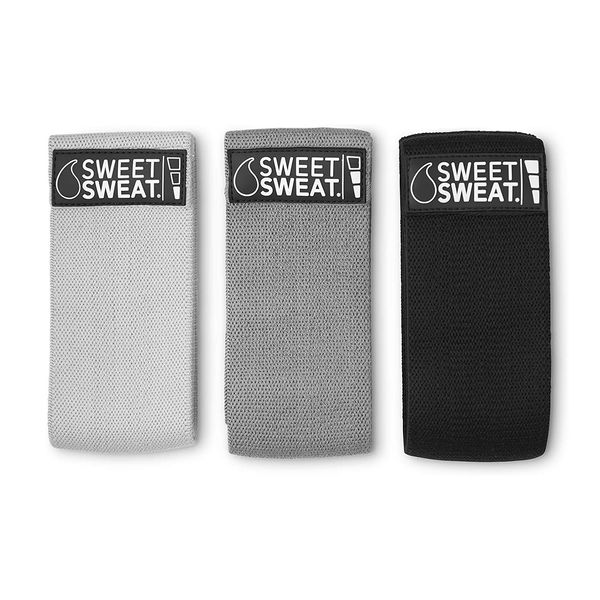 Набір тканинних еспандерів для фітнесу Sweet Sweat Hip Bands (3 шт, три рівня навантаження) ss-hip-bands фото