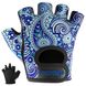 Жіночі рукавички для фітнесу Contraband Pink Label 5387 Paisley Print Gloves (Блакитний XS) 5387-Blue-XS фото 1