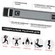 Пояс атлетичний для тренувань Contraband Black Label 4010 4-Inch Nylon Weight Lifting Belt Сірий S (56-65 см) 4010-Gray-S фото 3