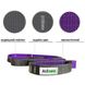 Ремінь для йоги і розтяжки A2ZCARE Yoga Strap Purple/Gray (10 петель) A2Z-purple фото 3