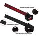 Лямки для тяги SAWANS з неопреновою підкладкою Black/Red (56 см, пара) saw_straps фото 2