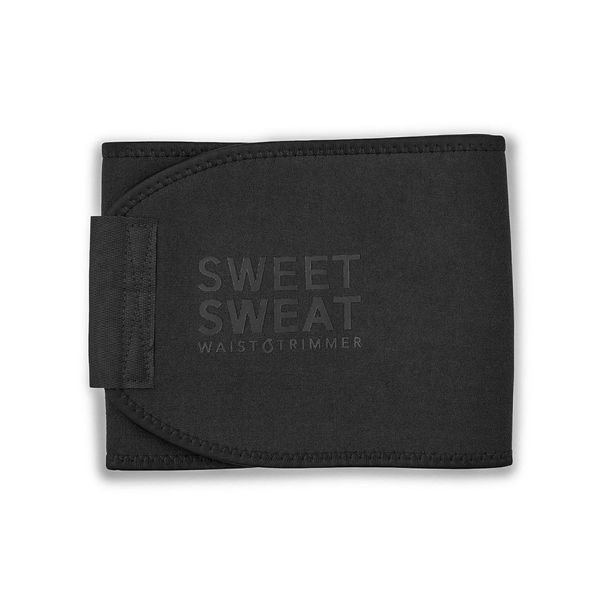 Пояс тример для схуднення Sports Research Sweet Sweat Limited Edition Black Matte M sweat-black001m фото