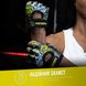Жіночі рукавички для фітнесу Contraband Pink Label 5237 Sugar Skull Gloves (Жовтий XS) 5237-Yellow-XS фото 4