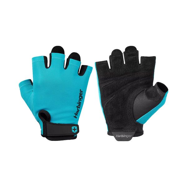 Женские перчатки для фитнеса Harbinger Power 2.0 Gloves Aqua XS 22235-XS фото