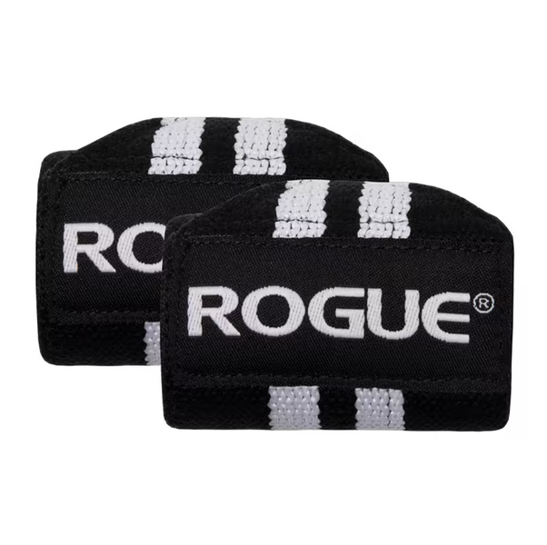 Кистовые бинты Rogue Fitness Wrist Wraps Black/White (30 см, средняя+ жесткость) rogue_bw32 фото