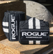 Кистовые бинты Rogue Fitness Wrist Wraps Black/White (30 см, средняя+ жесткость) rogue_bw32 фото 4