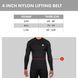 Пояс для важкої атлетики Gorilla Wear 4-Inch Nylon Lifting Belt чорно-золотий M/L (79-99 см) gw_9913992212 фото 3