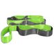 Ремень для растяжки Onory Yoga Strap ‎‎Green/Gray (12 петель) onory-gray фото 1