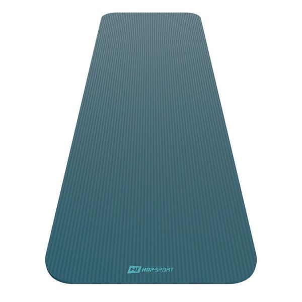 Килимок для йоги та фітнесу Hop-Sport HS-NB015GM аквамарин (товщина 1.5 см) 5902308232082 фото