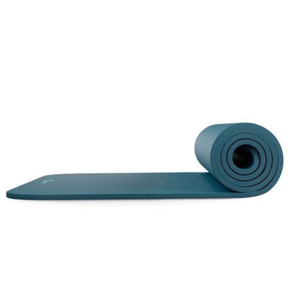 Килимок для йоги та фітнесу Hop-Sport HS-NB015GM аквамарин (товщина 1.5 см) 5902308232082 фото