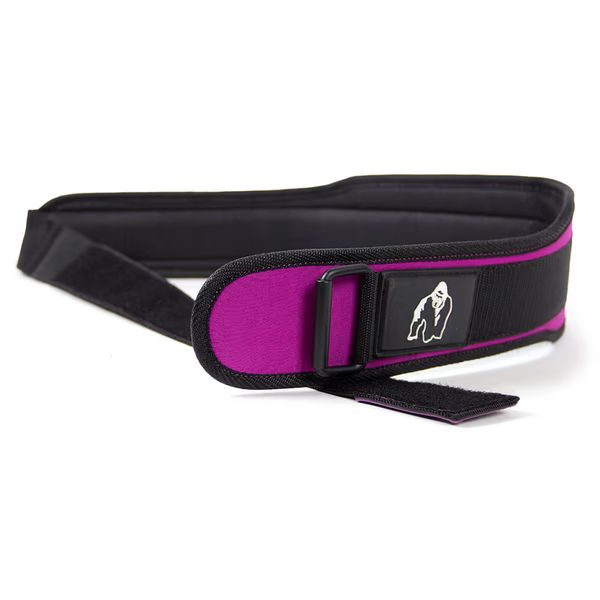 Пояс атлетический женский Gorilla Wear 4 Inch Women's Lifting Belt Black/Purple S gw_9980190701 фото