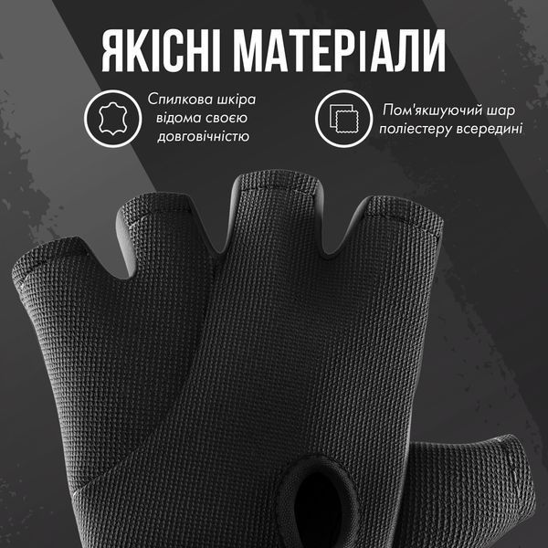 Жіночі рукавички для фітнесу Contraband Pink Label 5057 Classic Weight Lifting Gloves (Чорний L) 5057-Black-L фото
