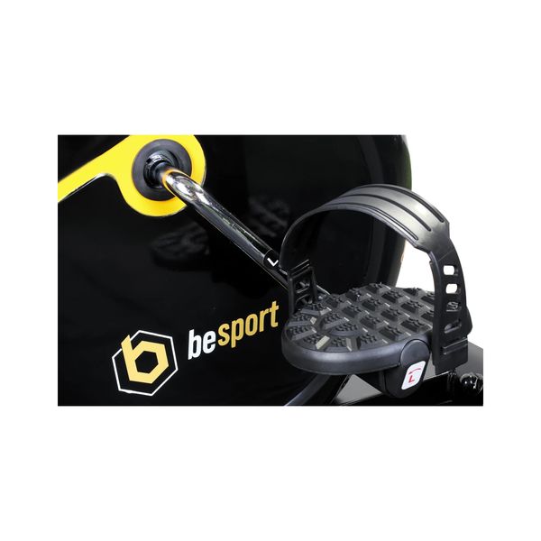 Велотренажер магнитный Besport BS-0801 Speed черно-желтый (8 уровней нагрузки) BS_UT-10000739 фото