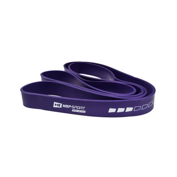 Эспандер-петля для подтягиваний и фитнеса Hop-Sport HS-L032RR фиолетовый (16-39 кг) 5902308217485 фото