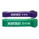 Набір латексних резинок для тренувань HeartBeat (2 шт, 16-38 кг та 23-57 кг) hbeat_set3 фото 1