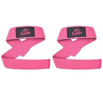 Кистьові лямки для тяги Revansh Lifting Straps Pink з підкладкою (60 см, пара) ravansh-pink фото