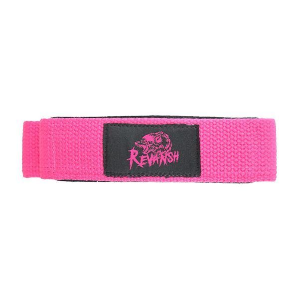 Кистьові лямки для тяги Revansh Lifting Straps Pink з підкладкою (60 см, пара) ravansh-pink фото