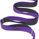 Ремень для йоги и растяжки A2ZCARE Yoga Strap Purple/Gray (10 петель) A2Z-purple фото 2