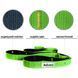 Ремень для растяжки A2ZCARE Yoga Strap Green/Black (10 петель) A2Z-green фото 3