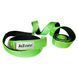 Ремень для растяжки A2ZCARE Yoga Strap Green/Black (10 петель) A2Z-green фото 5