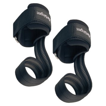 Кистьові лямки для тяги Harbinger BIG GRIP PRO Lifting Straps прорезинені (технологія DuraGrip, пара) 360531 фото