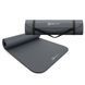 Коврик для йоги и фитнеса Hop-Sport HS-NB010GM графитовый (толщина 1 см) 5902308231955 фото 4