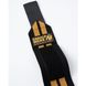 Кистевые бинты Gorilla Wear Wrist Wraps PRO Black/Gold (45 см, средняя жесткость) gw_9919592209 фото 3