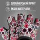 Жіночі рукавички для фітнесу Contraband Pink Label 5237 Sugar Skull Gloves (Білий XS) 5237-White-XS фото 3