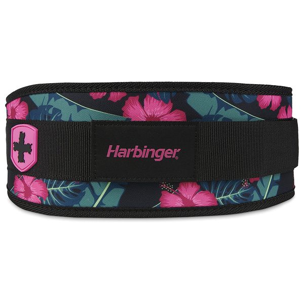 Пояс тренировочный женский Harbinger Foam Core 4.5-Inch Belt Floral M (71-81 см) hrb22466m фото