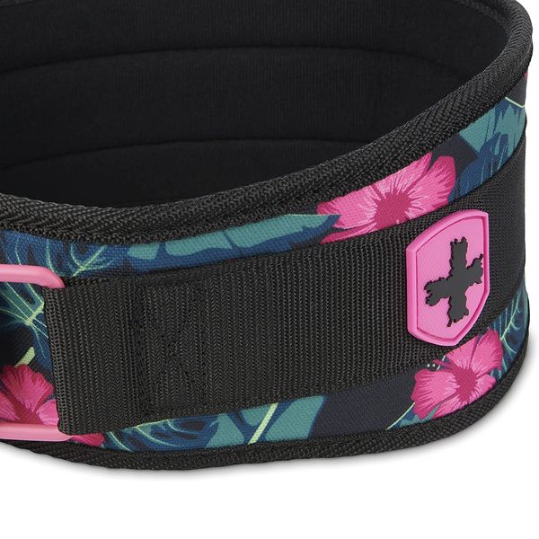 Пояс тренировочный женский Harbinger Foam Core 4.5-Inch Belt Floral M (71-81 см) hrb22466m фото