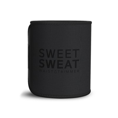 Пояс тример для схуднення Sport Research Sweet Sweat Limited Edition Black Matte S sweat-black001s фото