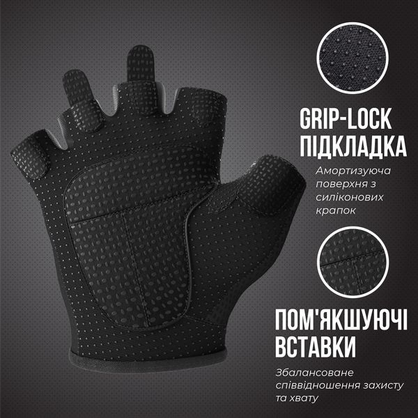 Женские перчатки для фитнеса Contraband Pink Label 5307 Women's Diamond Mesh Lifting Gloves (Черный XS) 5307-Black-XS фото