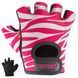 Жіночі фітнес рукавички Contraband Pink Label 5277 Zebra Print Gloves (Рожевий S) 5277-Pink-S фото 1