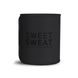 Пояс триммер для похудения Sports Research Sweet Sweat Limited Edition Black Matte M sweat-black001m фото 1