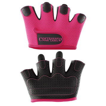 Жіночі рукавички для фітнесу Contraband Pink Label 5537 Womens Micro Weight Lifting Gloves (Рожевий XS) 5537-Pink-XS фото