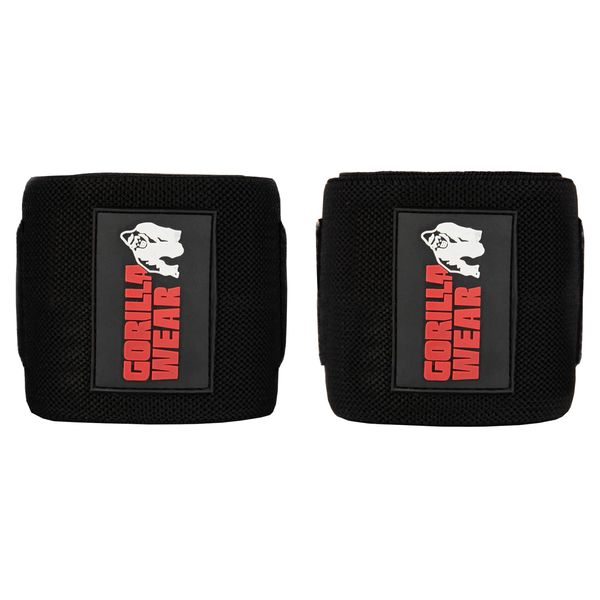 Локтевые бинты Gorilla Wear Elbow Wraps Black 120 см 9921490048 фото