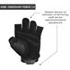 Рукавички для фітнесу Harbinger Power Non-Wristwrap Weightlifting Gloves Black L 22259-L фото 3