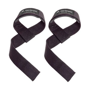 Кистьові лямки для тяги зі пом'якшуючою підкладкою Harbinger Lifting Straps Black (54 см, пара) hrb21300 фото