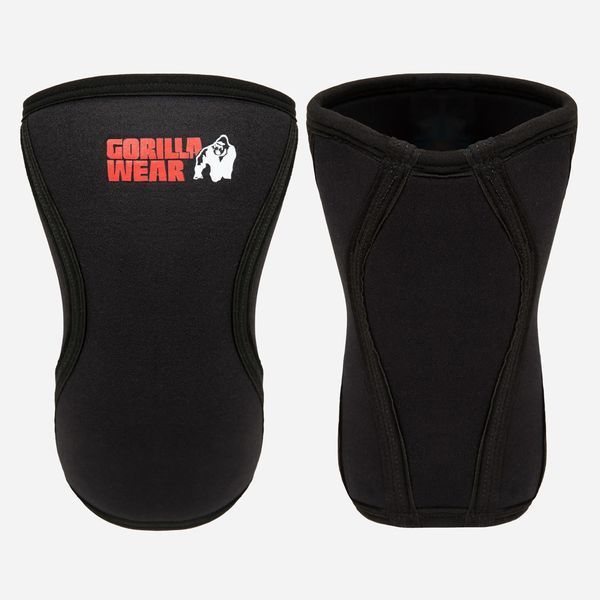 Спортивні наколінники неопренові Gorilla Wear Knee Sleeves 7mm XL (пара) gw_9922790004 фото